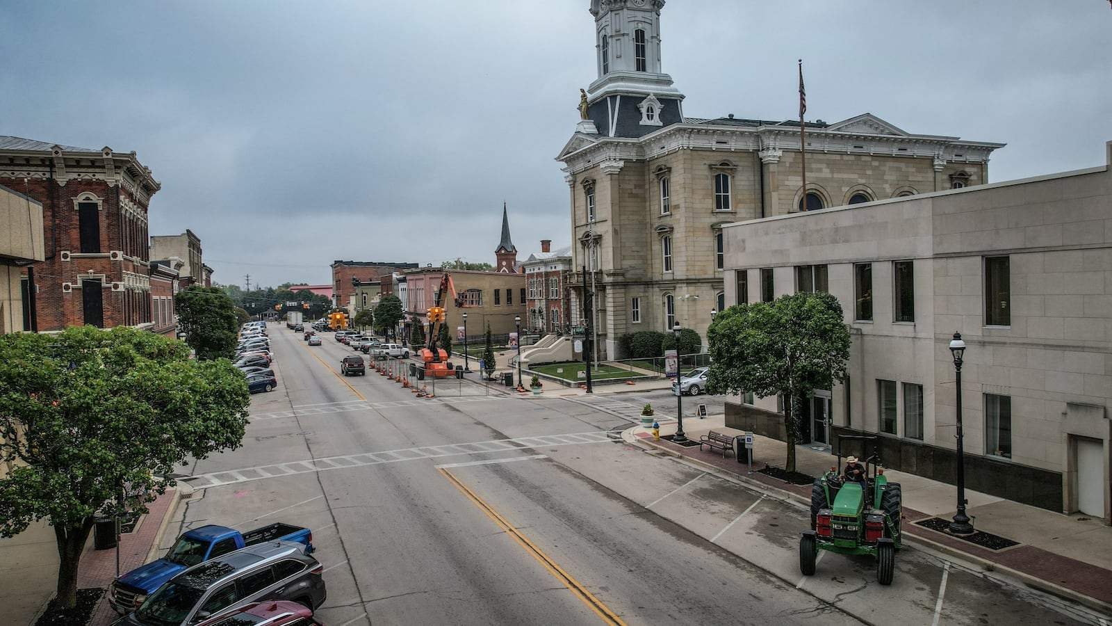 Greenville and Darke County is a farming community with a population of 51,000. JIM NOELKER/STAFF