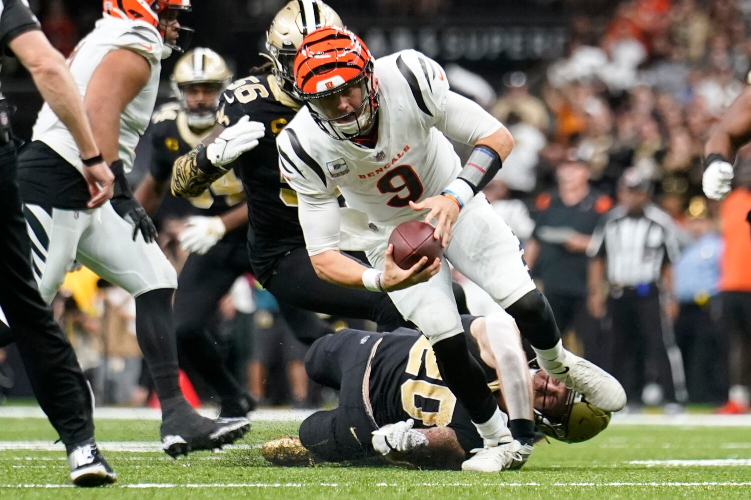 Bengals Saints Football