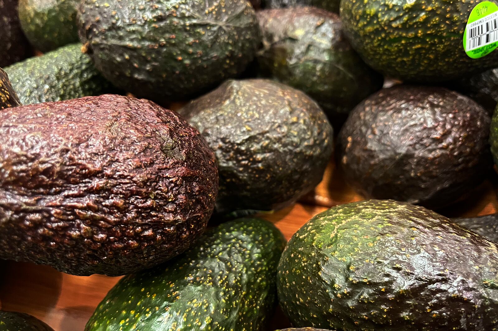 Avocados from Mexico are displayed for sale at a Target store in White Plains, N.Y., on Friday, Jan. 31, 2025. (AP Photo/Donald King)