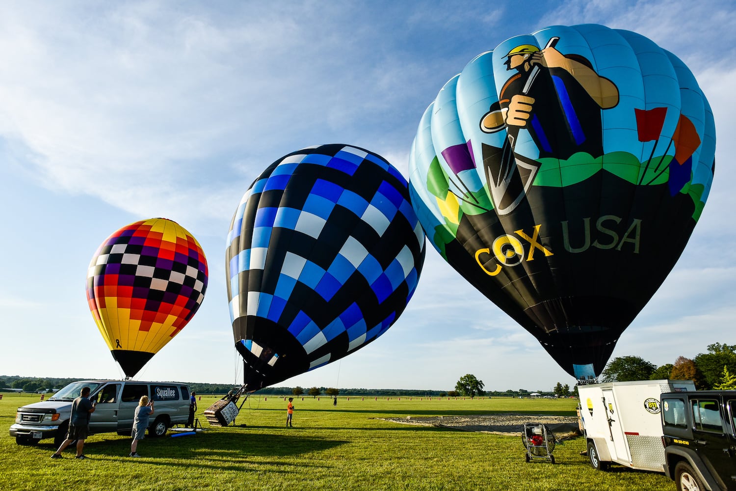 Balloons take to the air for Ohio Challenge hot air balloon festival