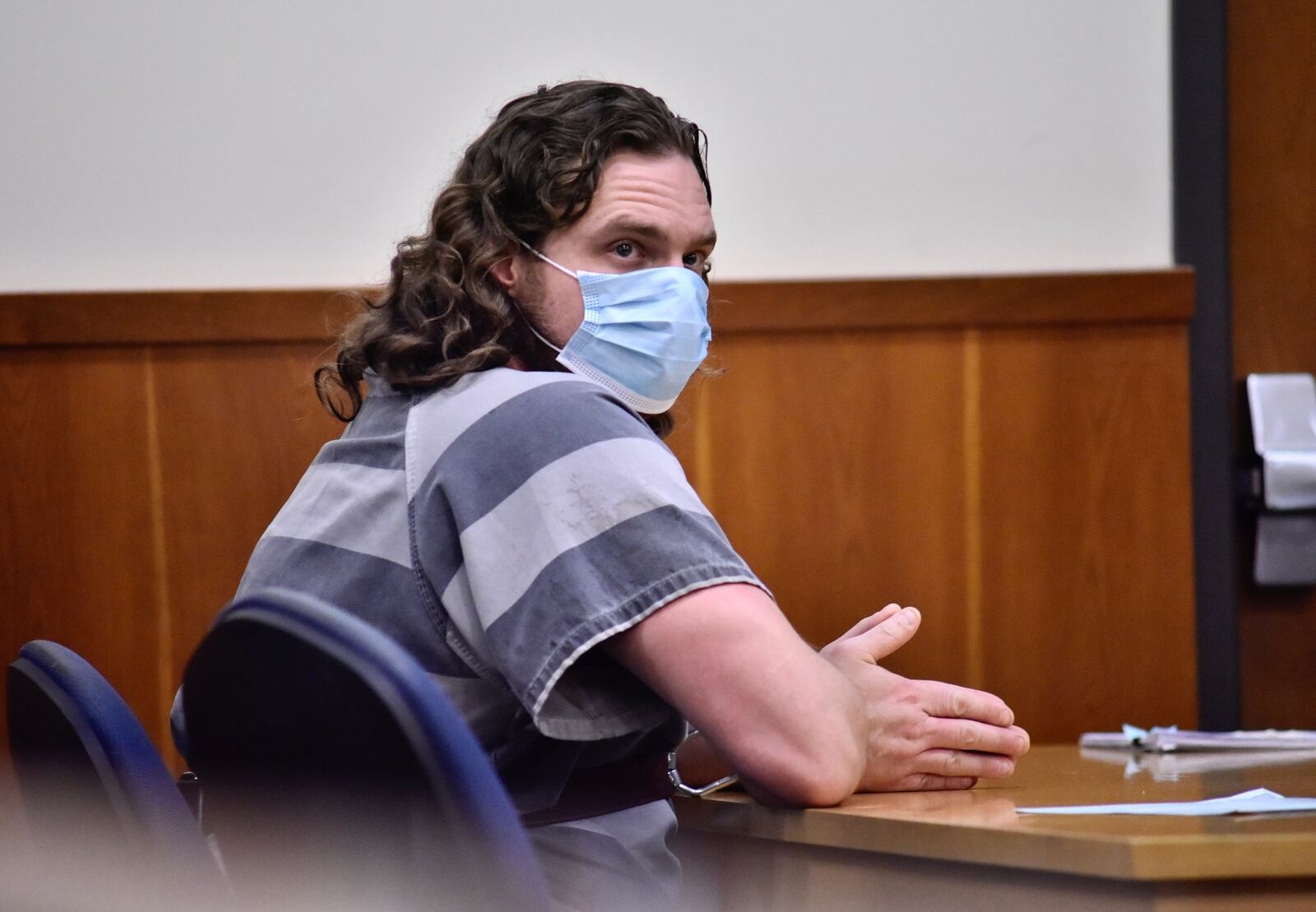 The case against William Slaton, 35, of Middletown, was bound over to a Butler County grand jury on Wednesday, said Middletown Municipal Court Judge James Sherron. NICK GRAHAM/STAFF