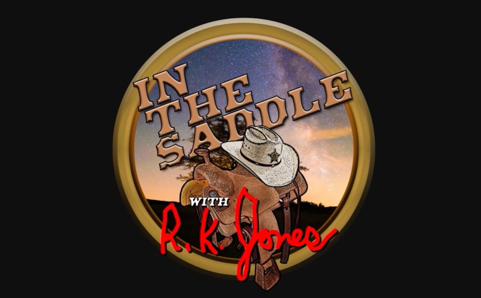 Butler County Sheriff Richard K. Jones recently launched his "In the Saddle" podcast that is also published as a video. Shown here is the logo. CONTRIBUTED