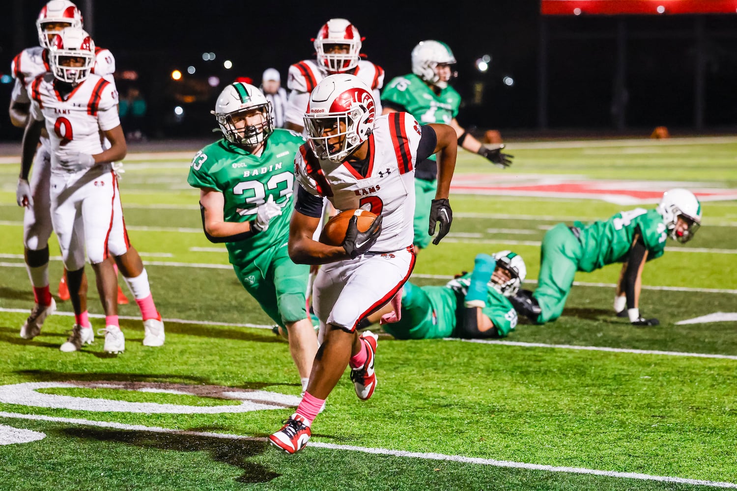 110124 Badin vs. Trotwood-Madison football