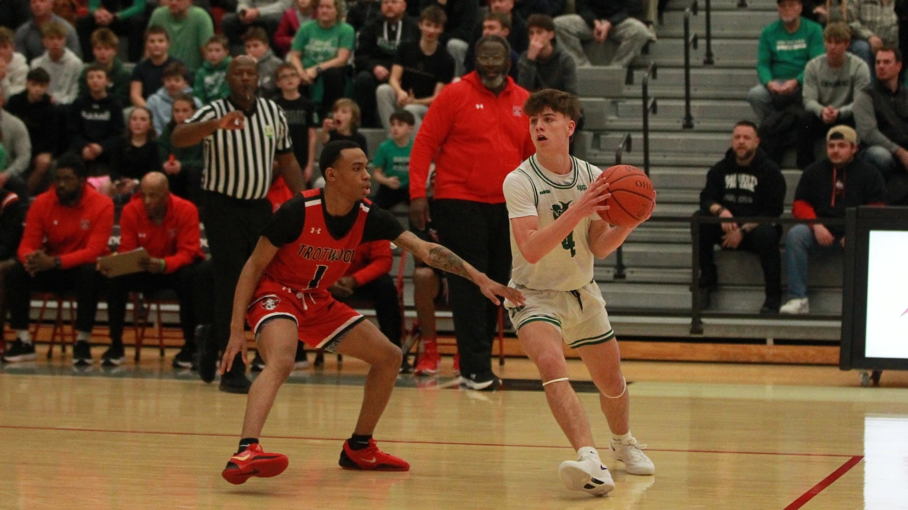 Trotwood-Madison vs. Badin boys basketball regional tournament