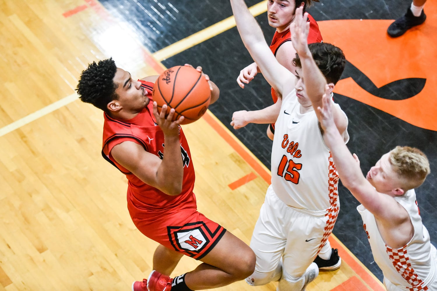 Waynesville vs Madison basketball