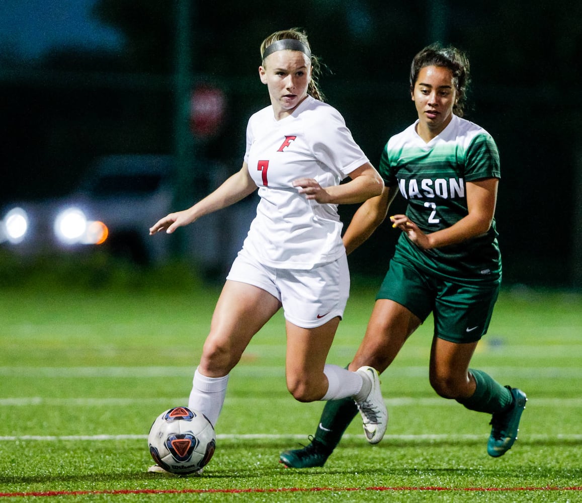 Mason vs Fairfield girls soccer