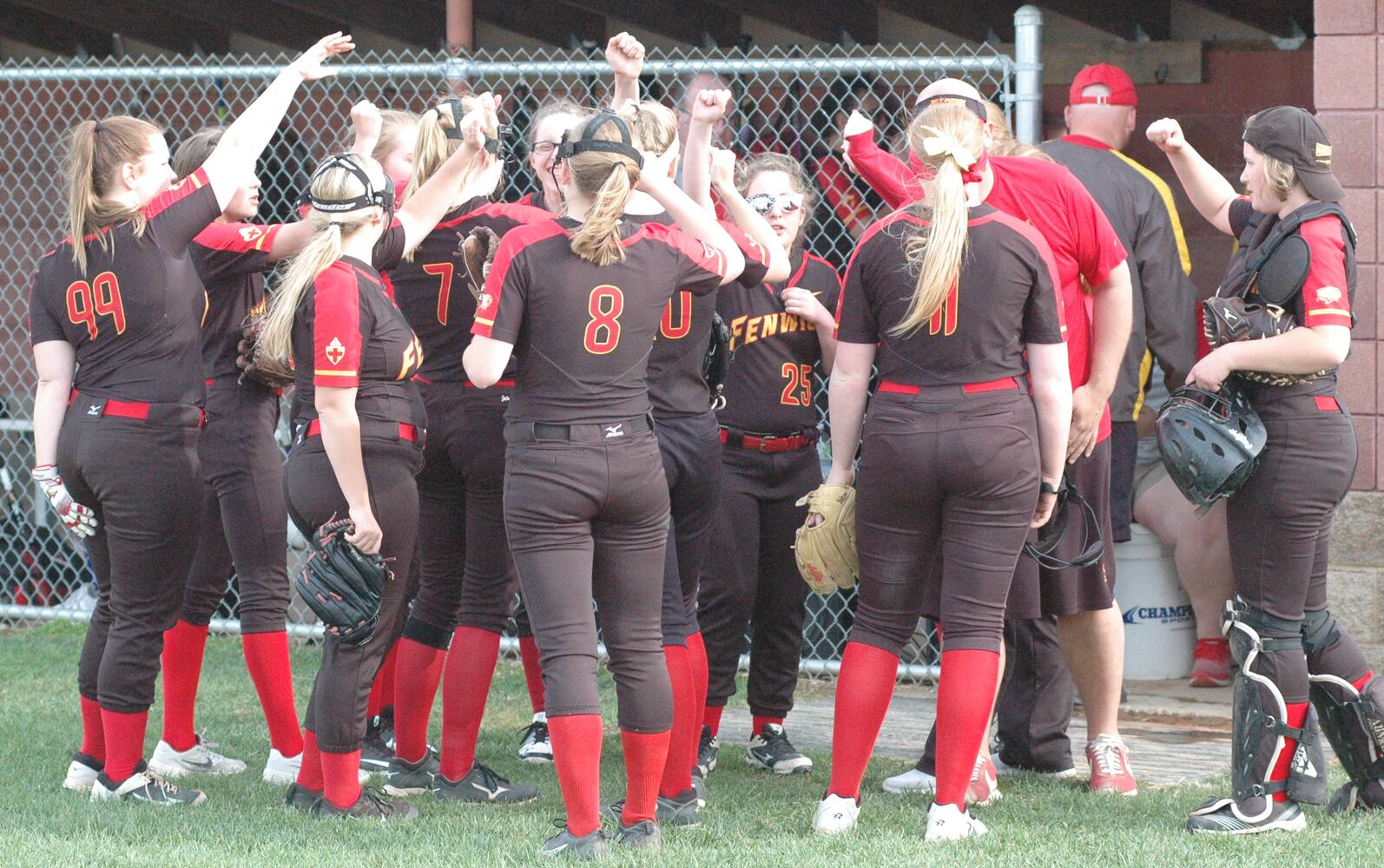 PHOTOS: Fenwick Vs. McNicholas High School Softball