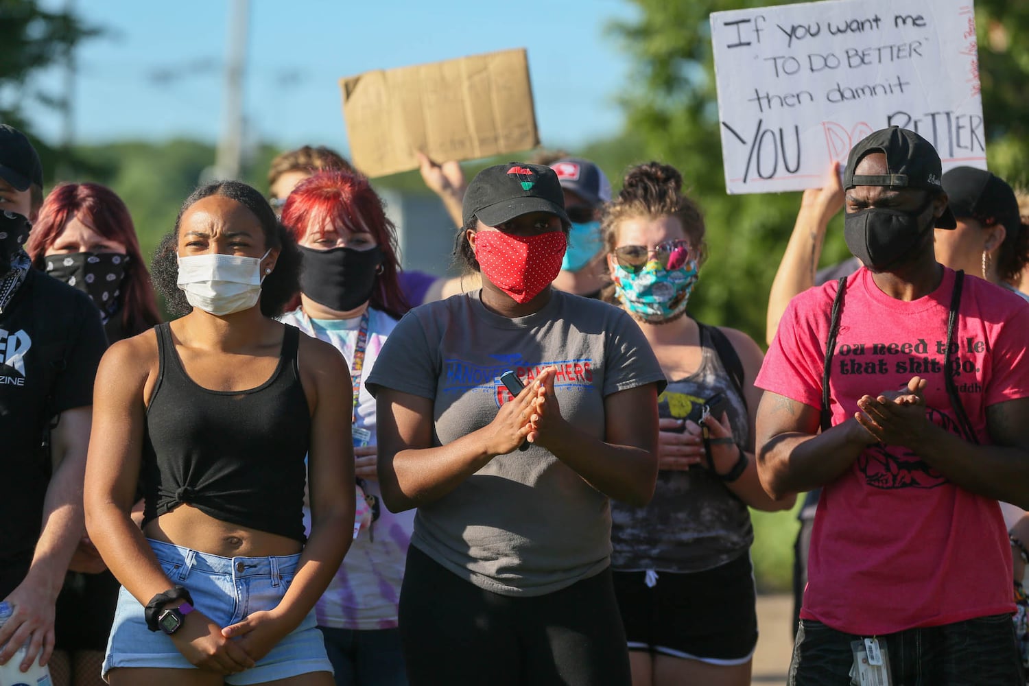 PHOTOS Crowd gathers at West Chester protest