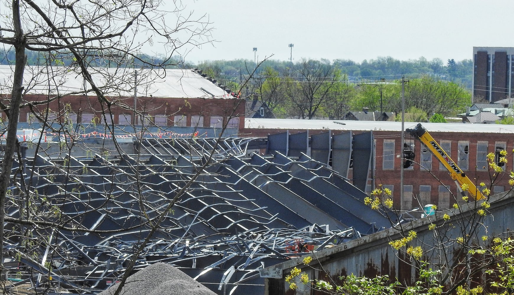 Spooky Nook Building 500 wreckage