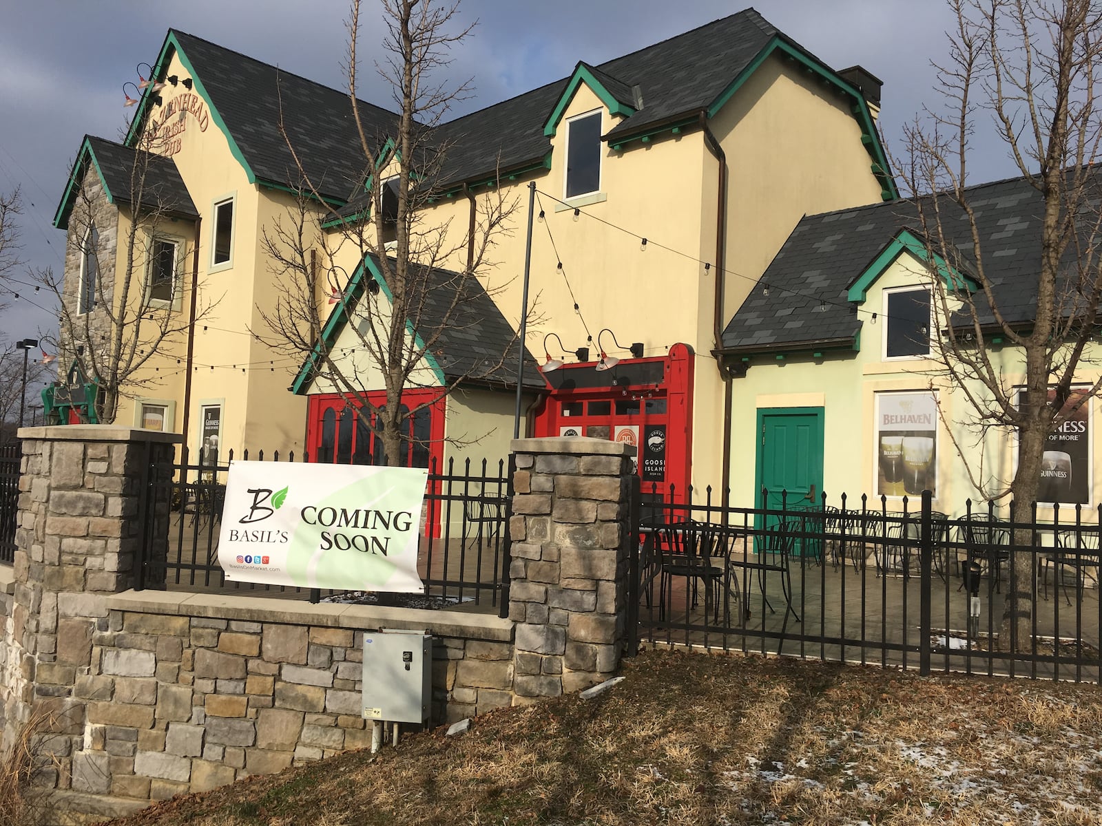 Basil’s On Market in Mason is slated to open in March 2018 at 5650 Tylersville Road in Mason in a high-profile spot that was formerly Brazenhead Irish Pub. CONTRIBUTED