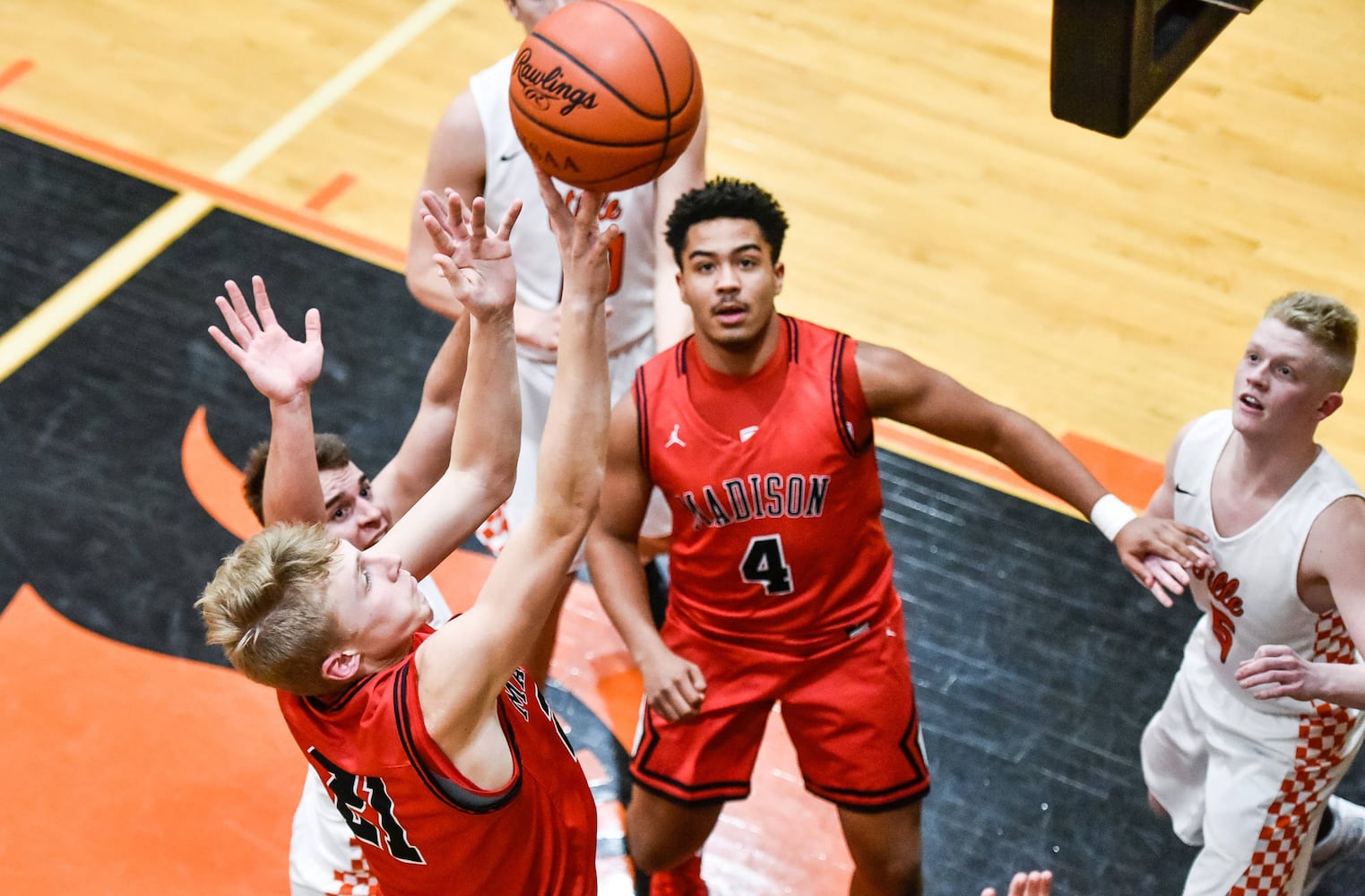 Waynesville vs Madison basketball