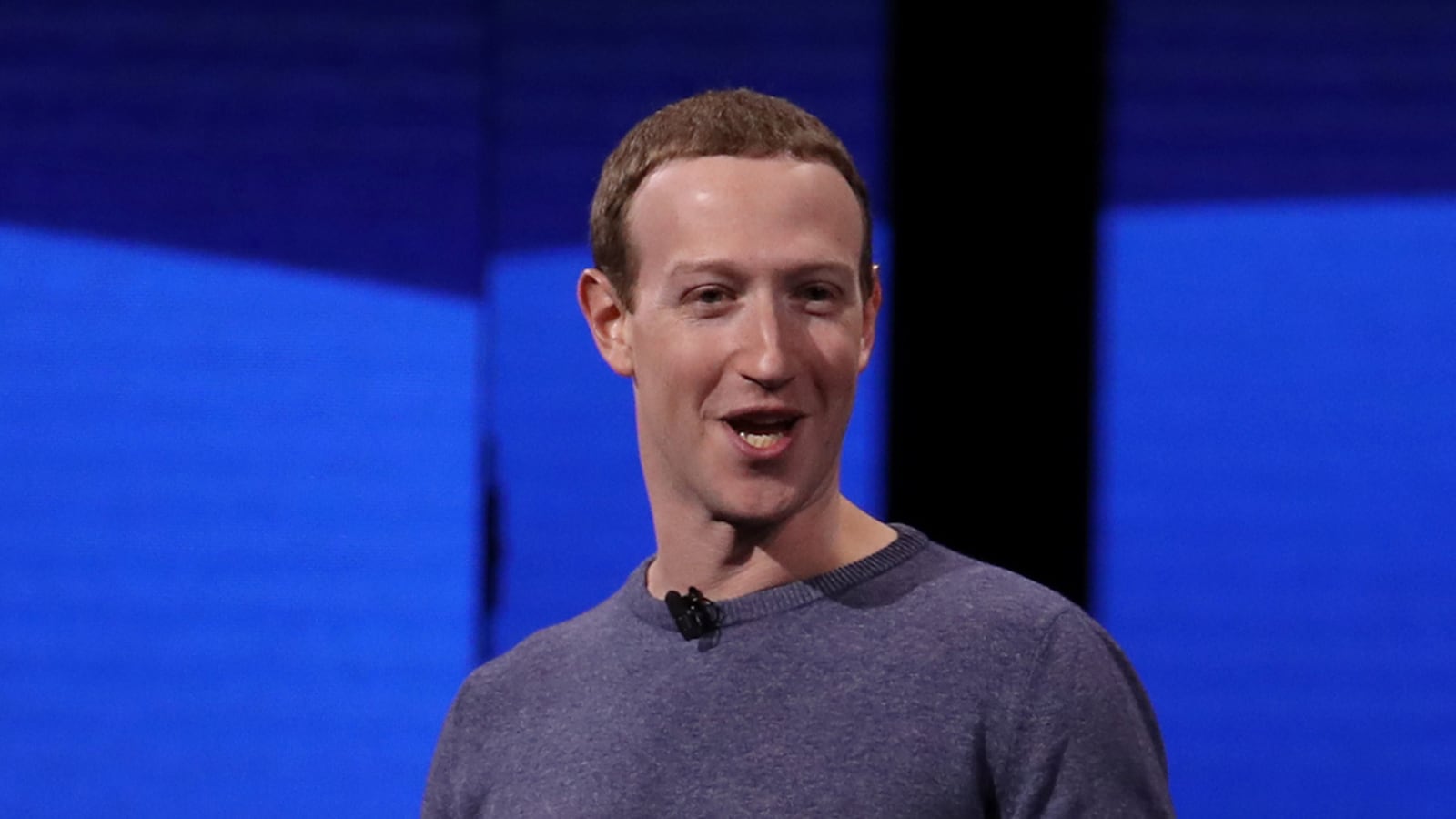 SAN JOSE, CALIFORNIA - APRIL 30: Facebook CEO Mark Zuckerberg speaks during the F8 Facebook Developers conference on April 30, 2019 in San Jose, California. Facebook CEO Mark Zuckerberg delivered the opening keynote to the FB Developer conference that runs through May 1. (Photo by Justin Sullivan/Getty Images)