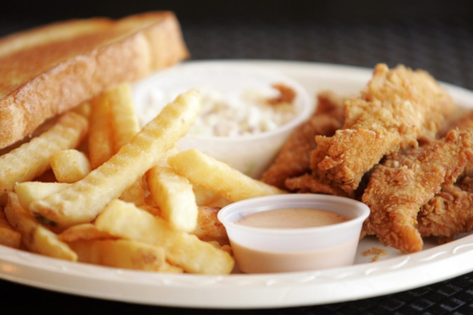 A plate of chicken fingers and fries with the original Guthrie’s sauce. The restaurant will open its first Butler County location in Stockton Station, a $2 million project being built at 6775 Dixie Highway in Fairfield. CONTRIBUTED