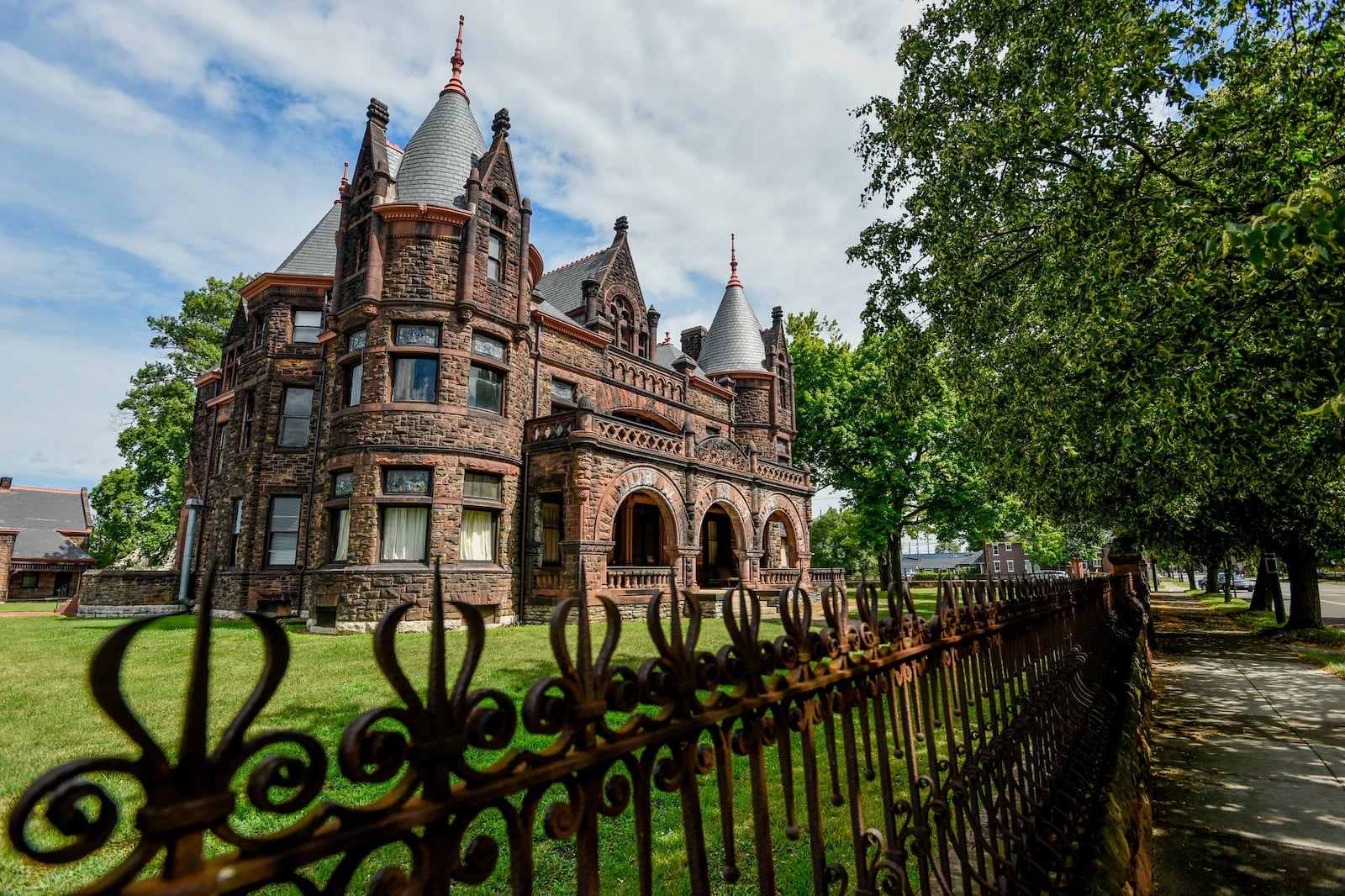 Owners of the Sorg Mansion on Main Street in Middletown are restoring the buildings on the property.