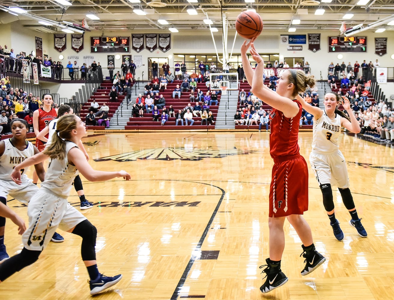 Franklin vs Monroe Girls Basketball