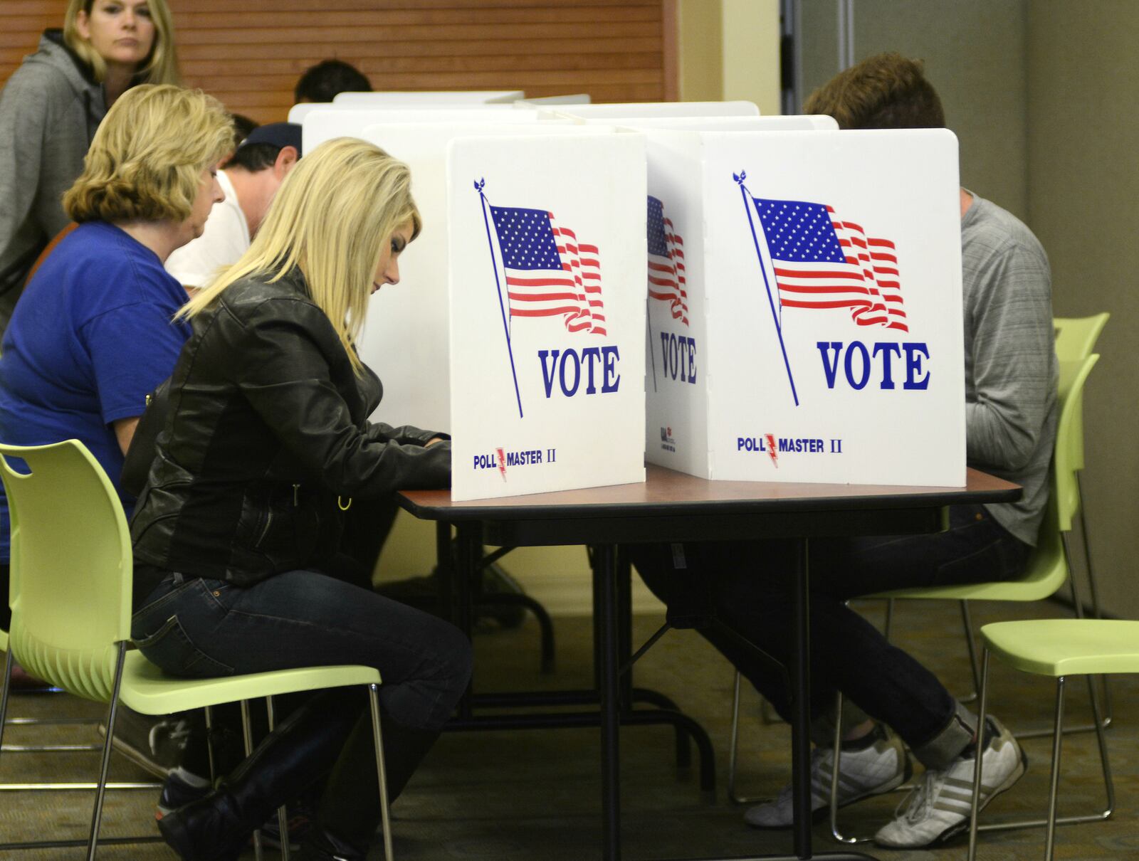 More than 57,000 people cast an early vote ballot either by mail or at the Butler County Board of Elections office in Hamilton. MICHAEL D. PITMAN/STAFF