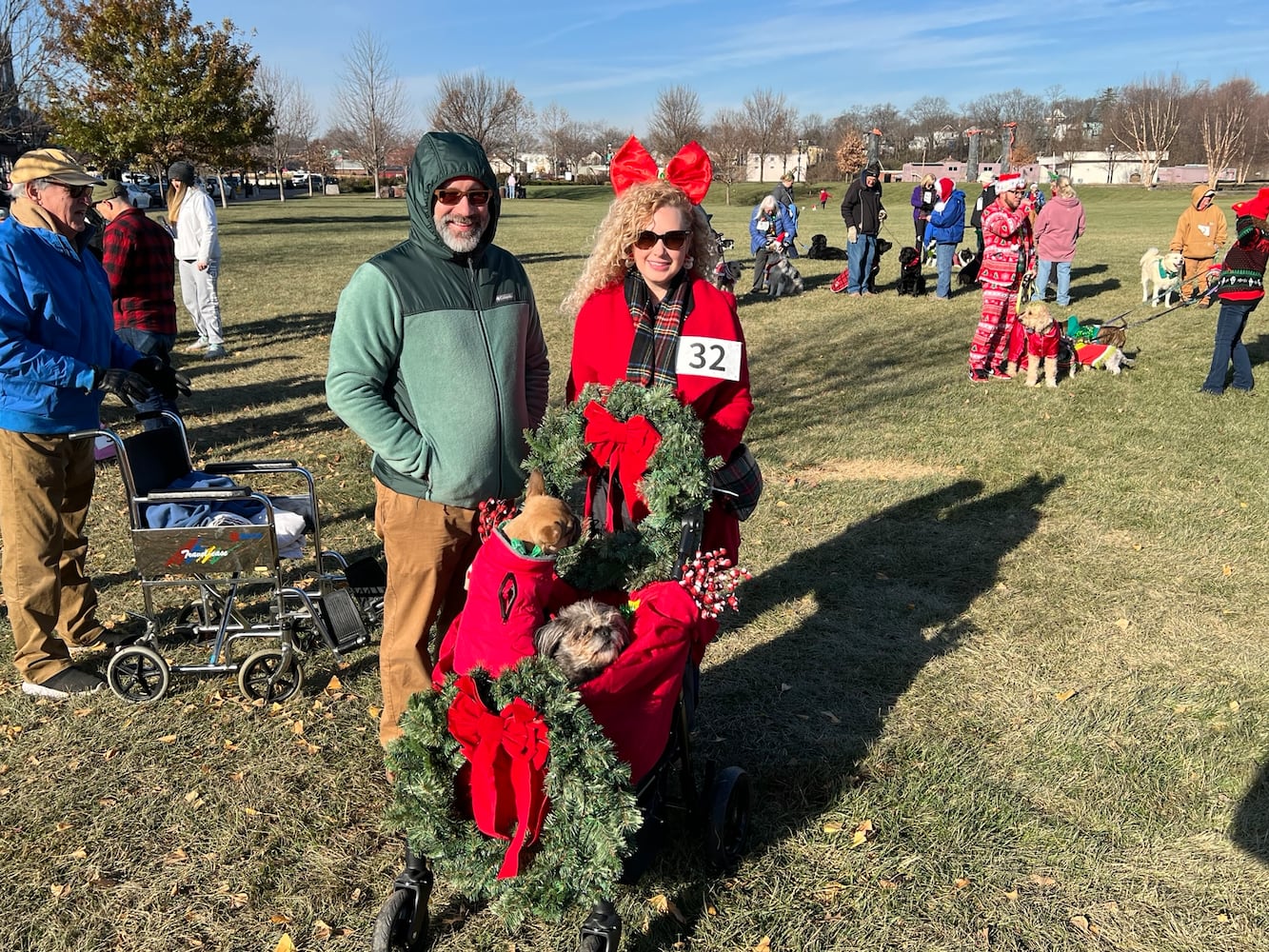 Santa paws parade