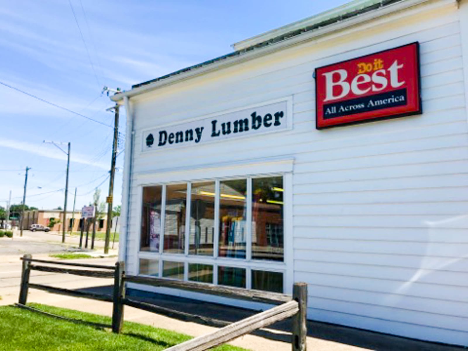 Denny Lumber Company, located in Middletown, is celebrating its 160th year in business. Jeff and Bob McMullen are co-owners of the store which provides lumber for commercial and residential building and sells hardware and power tools. PATRICK KECK / STAFF