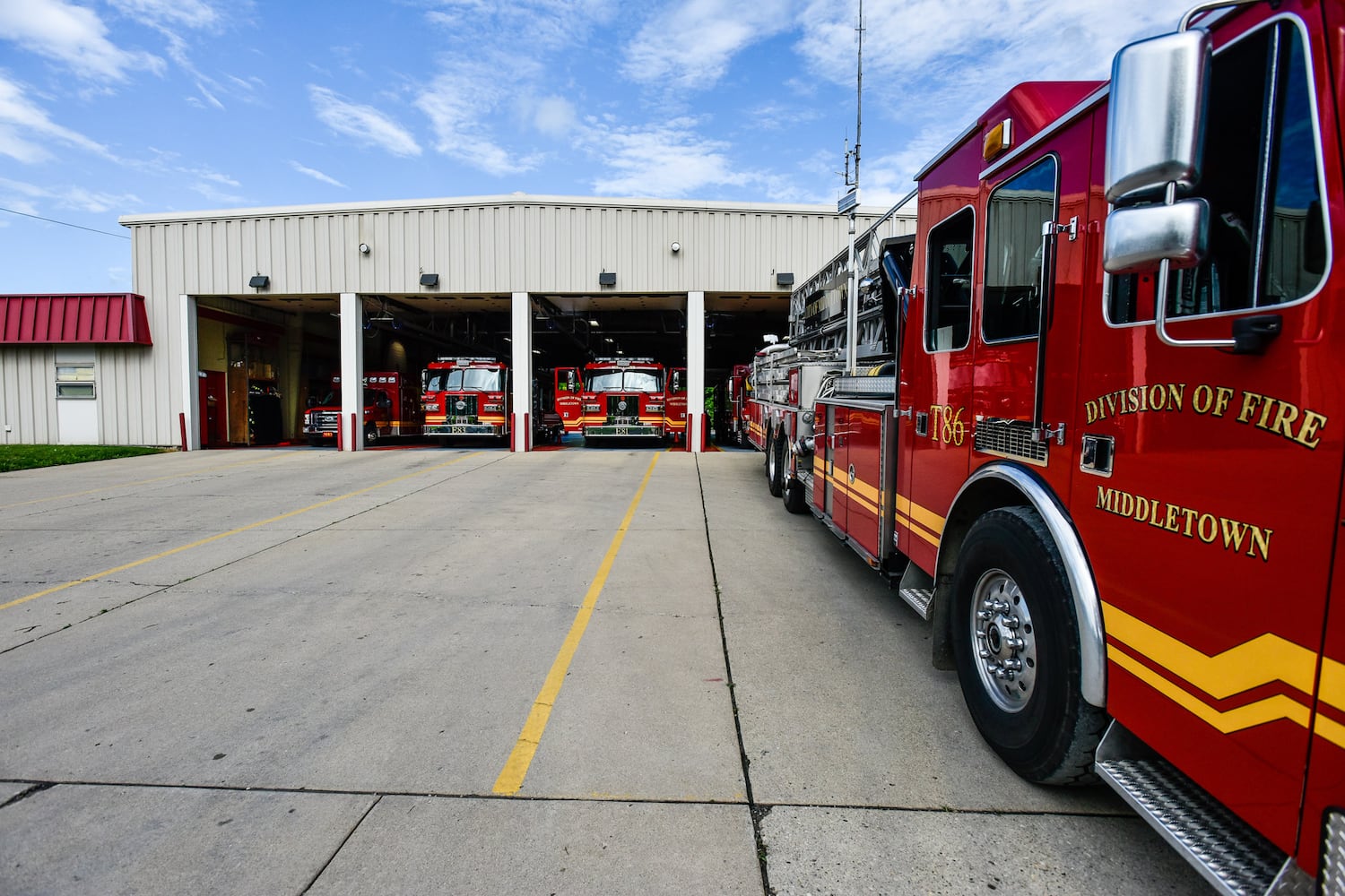 City council and officials tour Middletown fire stations