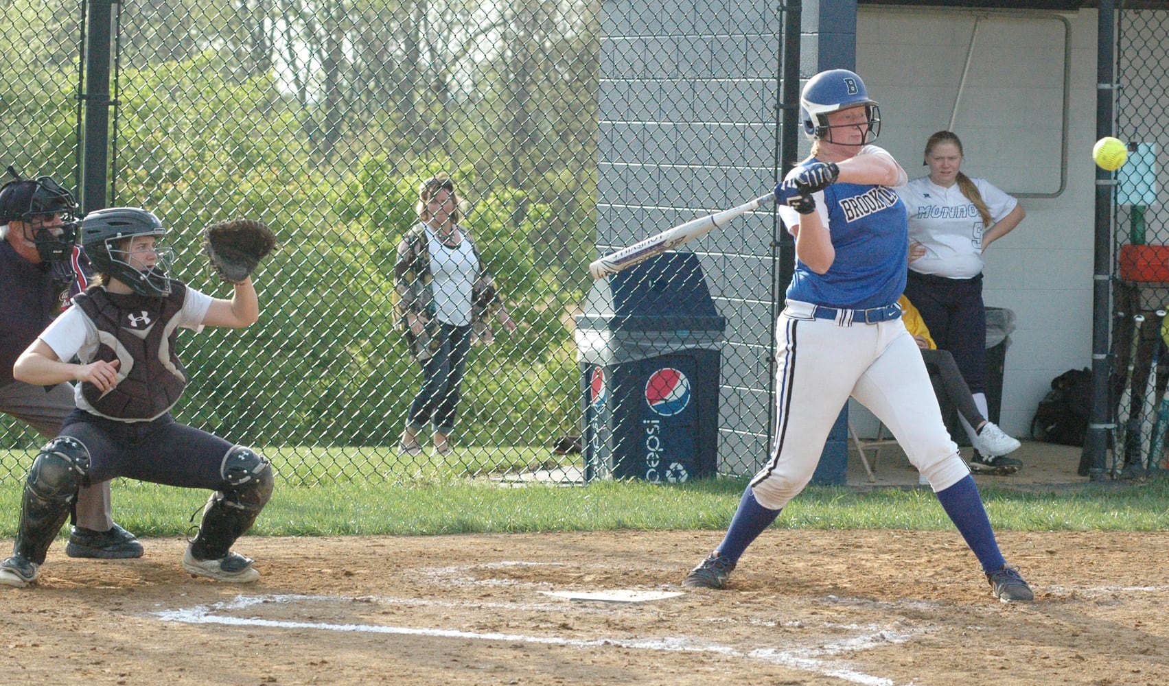 PHOTOS: Monroe Vs. Brookville High School Softball