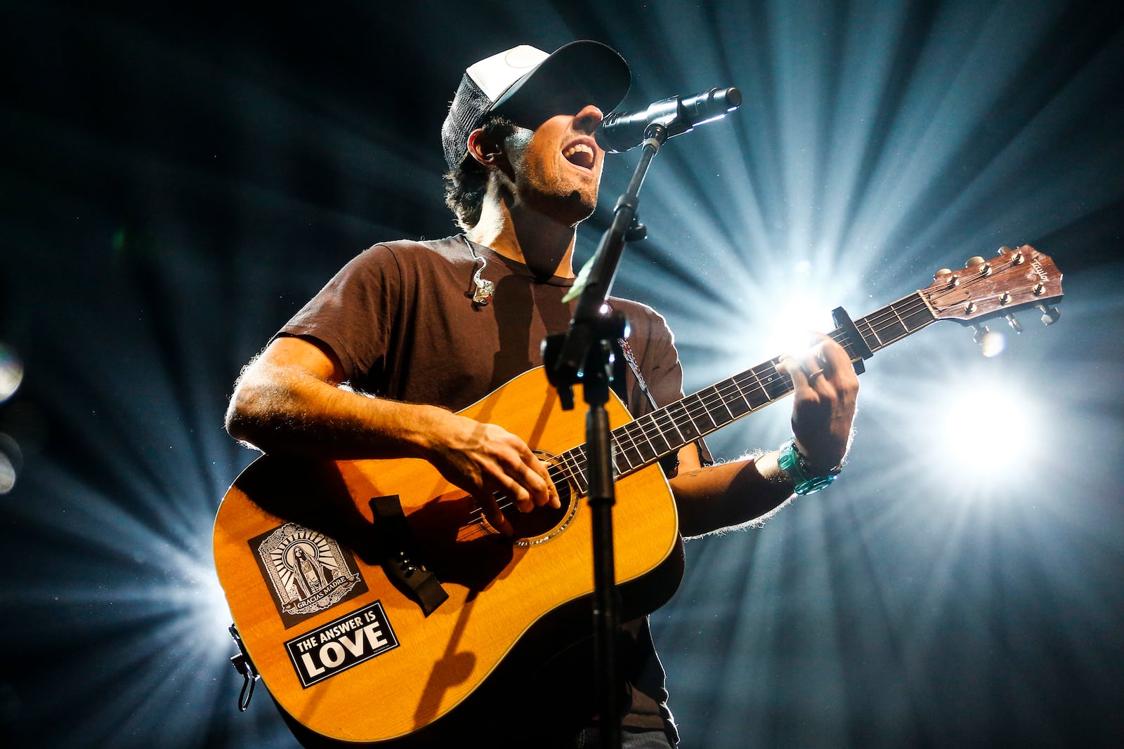 American singer-songwriter Jason Mraz performs in Sao Paulo, Brazil on Jan. 26, 2017. (Fotoarena/Sipa USA/TNS)