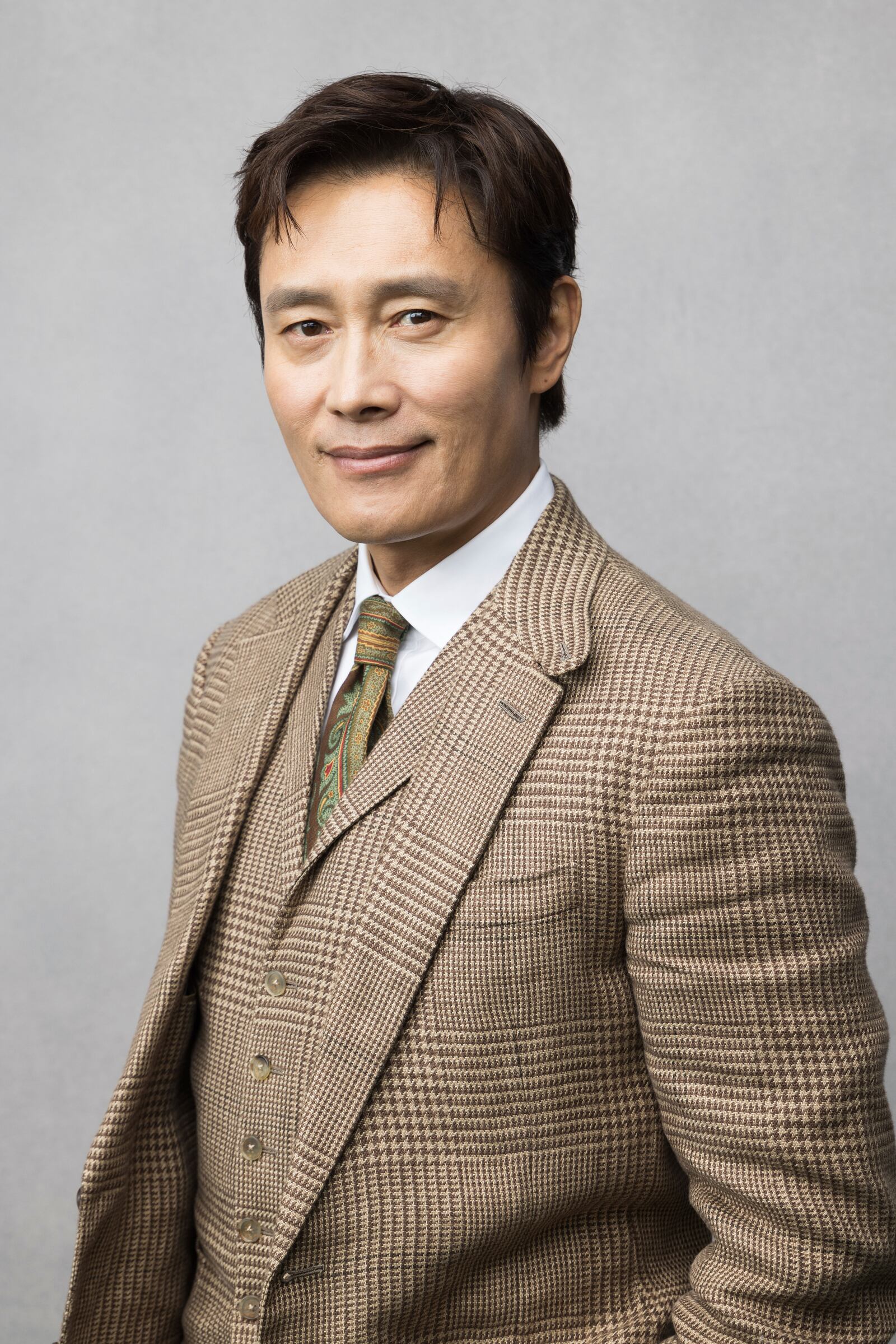 Lee Byung-hun poses for a portrait to promote the second season of "Squid Game" on Wednesday, Dec. 11, 2024, in Los Angeles. (Photo by Willy Sanjuan/Invision/AP)