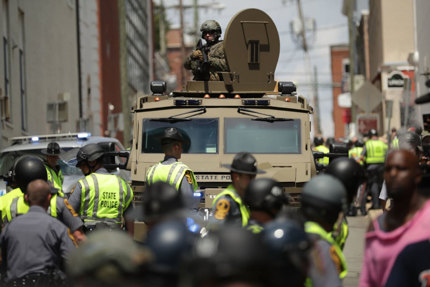 violence at 'unite the right' rally