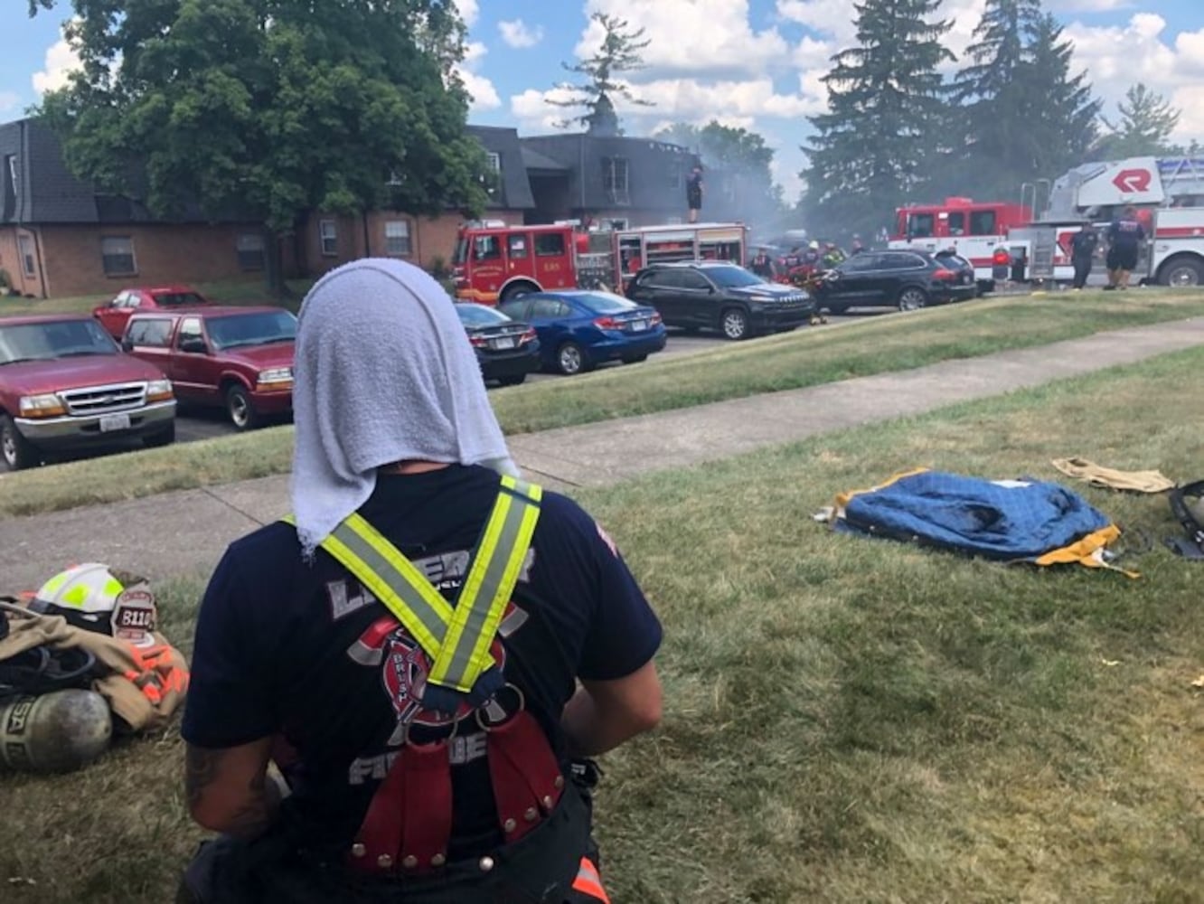 PHOTOS: Apartment fire in Middletown