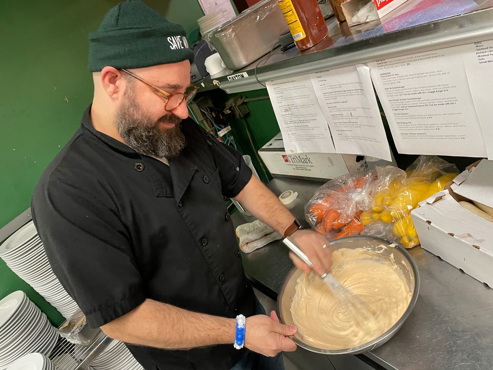 Pictured is executive chef Don Warfe of Lily's Dayton. NATALIE JONES/STAFF