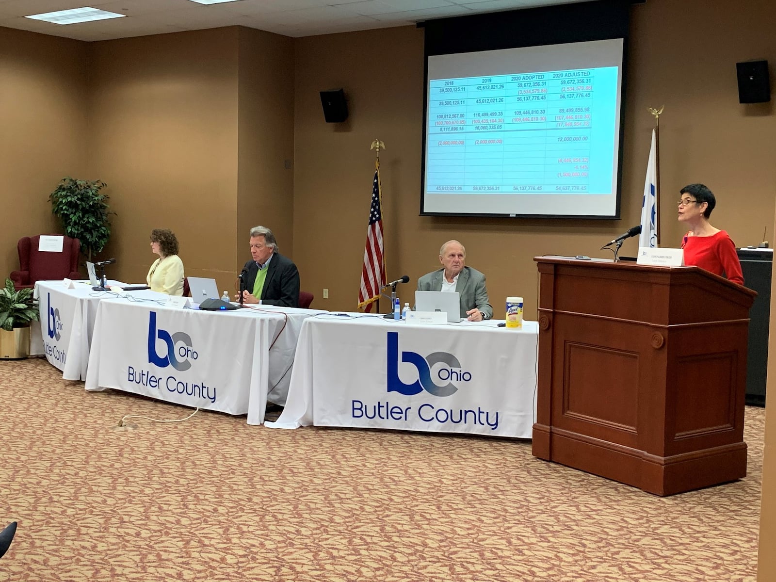 Several Butler County officials have trimmed a total of $369,426 from their budgets in anticipation of a $20 million general fund deficit due to the coronavirus pandemic. The commissioners asked the office holders to trim 4.14 percent of their approved 2020 budgets.