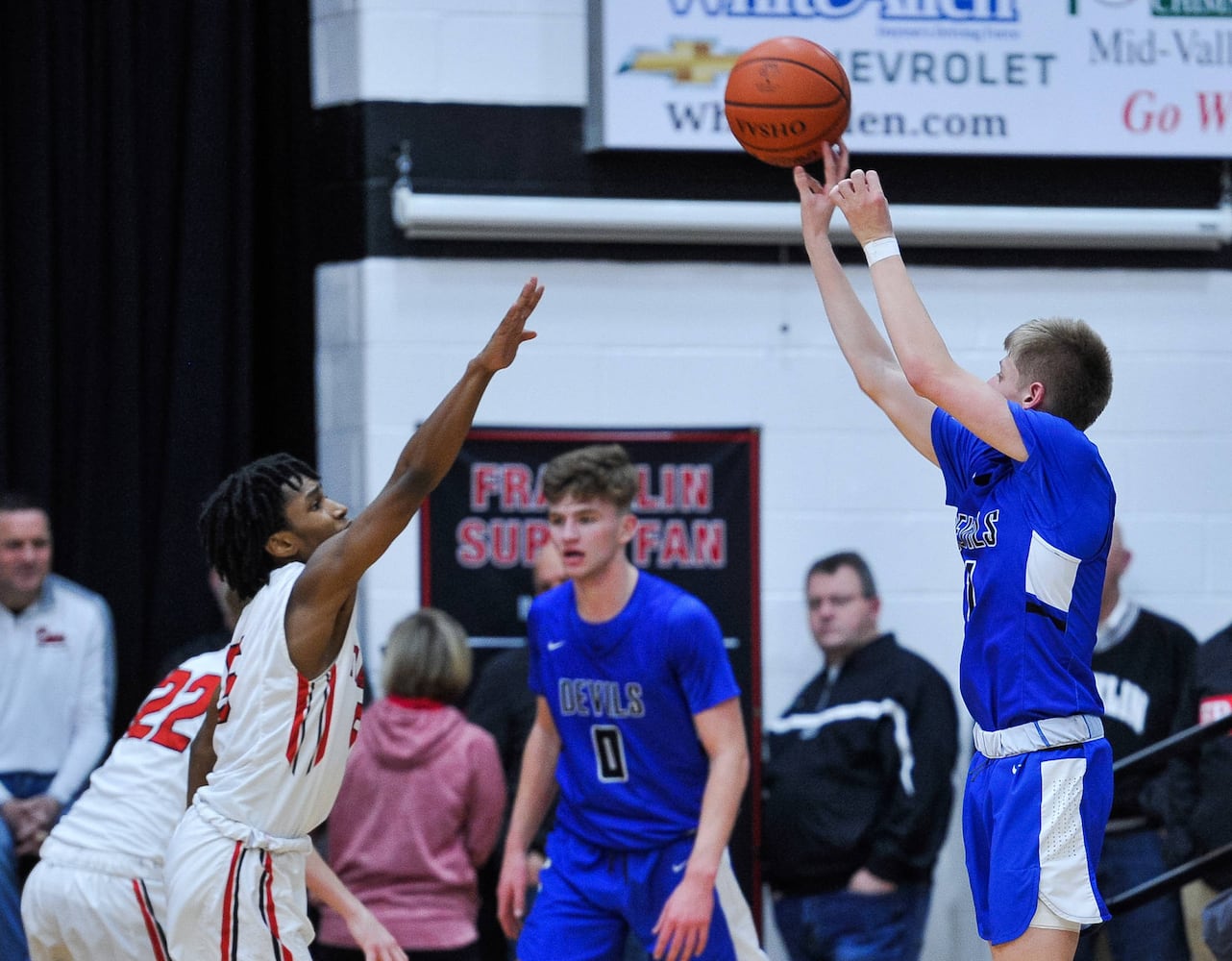 Franklin vs Brookville basketball