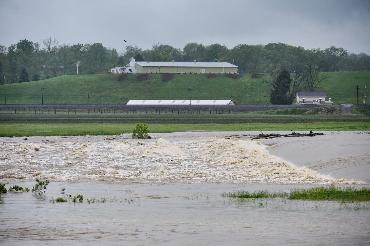 PHOTOS: Heavy rain causes flooding in Butler County