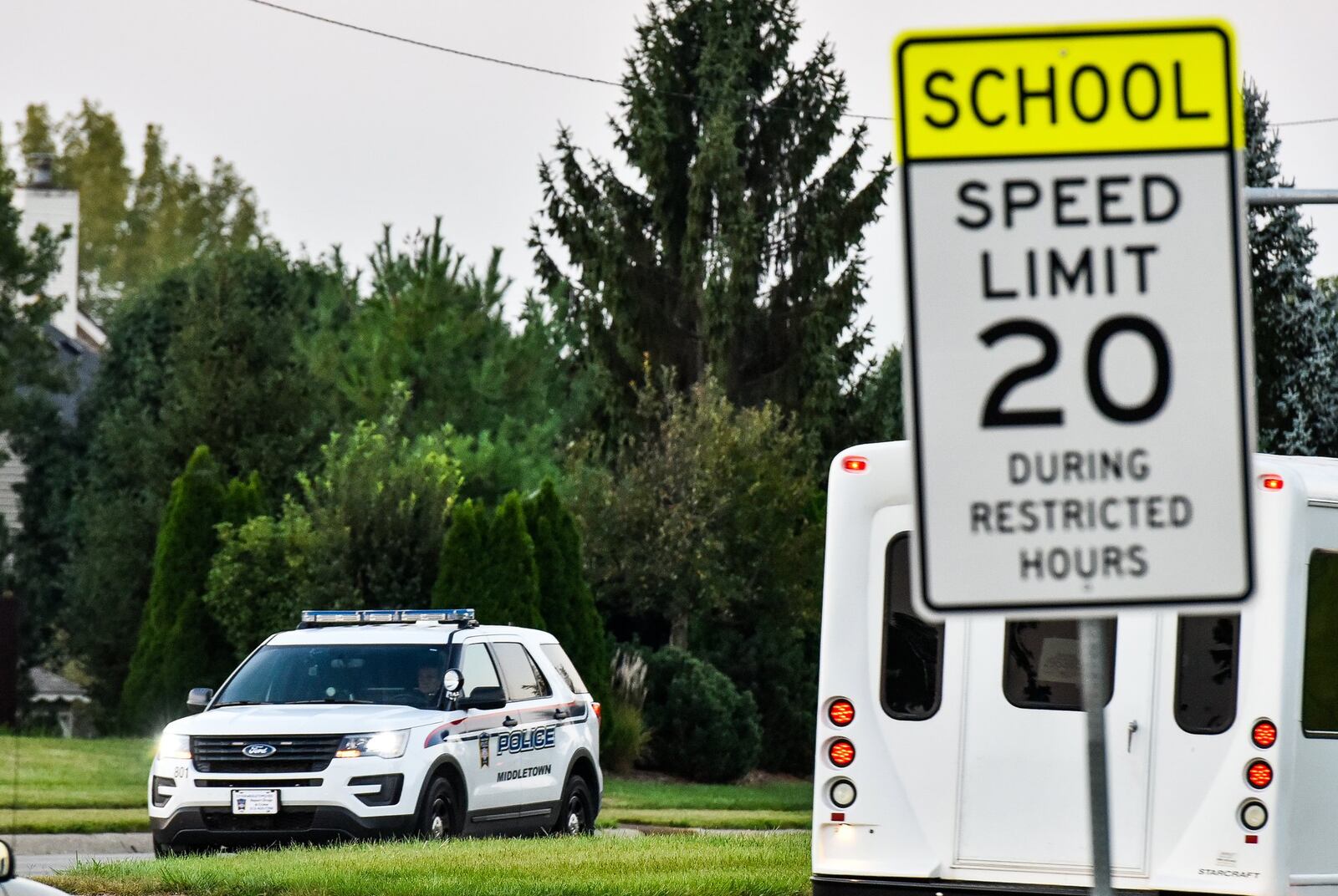 Middletown police and the Ohio State Highway Patrol have teamed up to crack down on speeding in school zones around the city. 