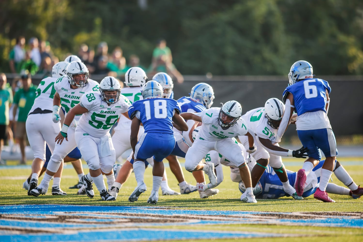 081823 Hamilton Badin football