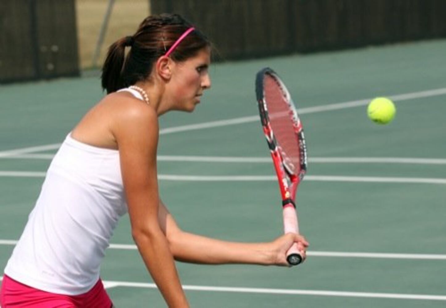 Lakota E. girls tennis practice