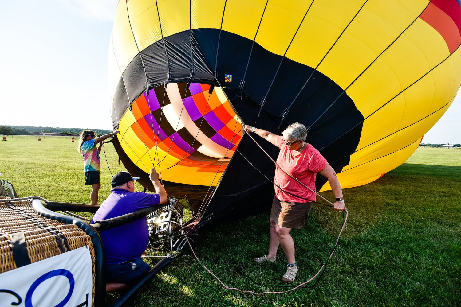 Balloons take to the air for Ohio Challenge hot air balloon festival