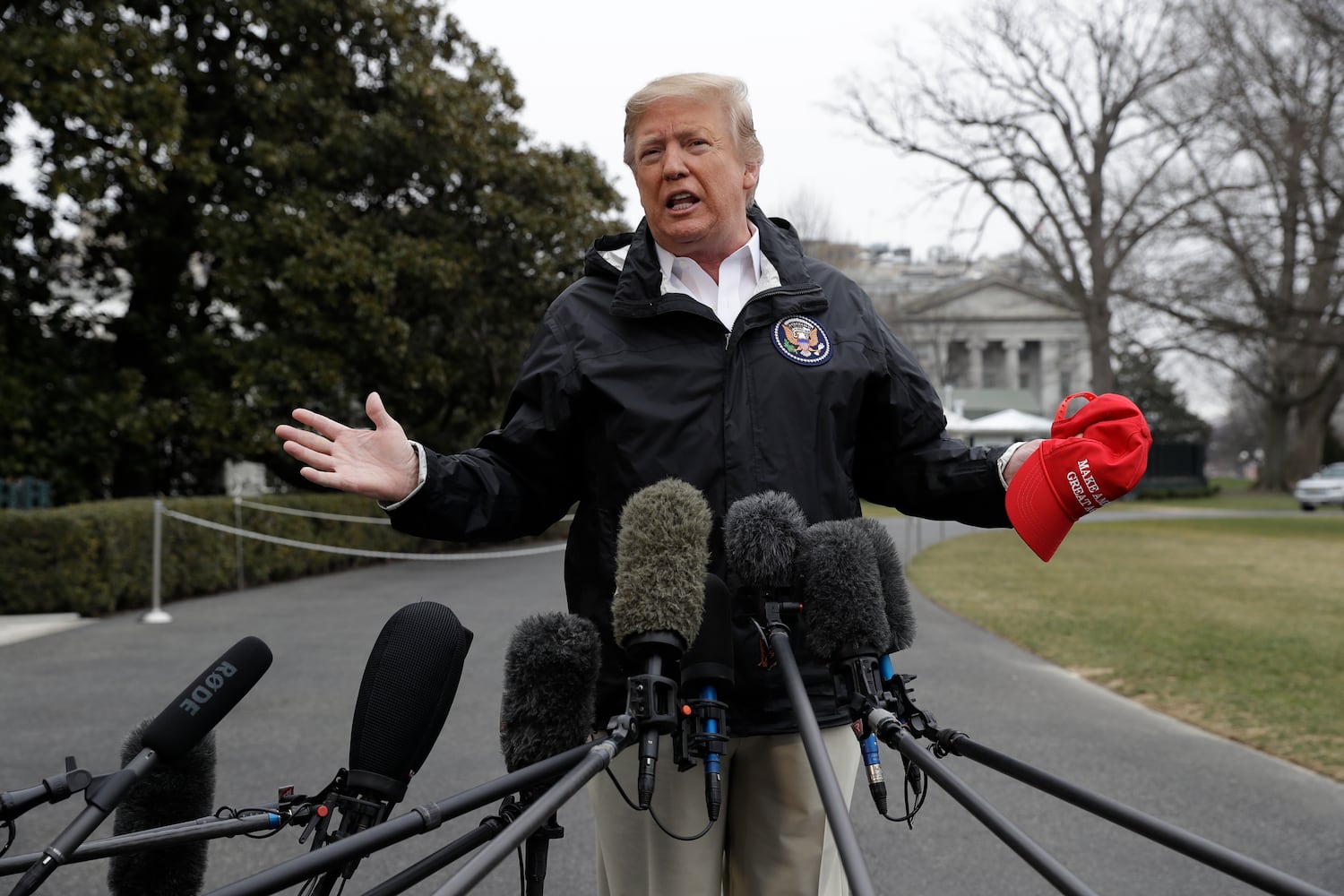 Trump visits Alabama after deadly tornado