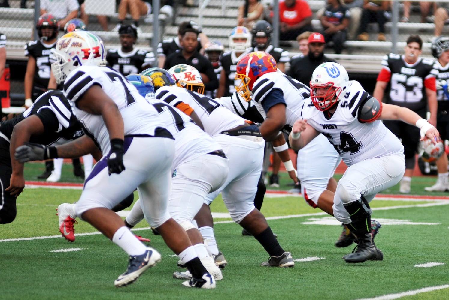 PHOTOS: SWOFCA Ron Woyan East-West All-Star High School Football Game