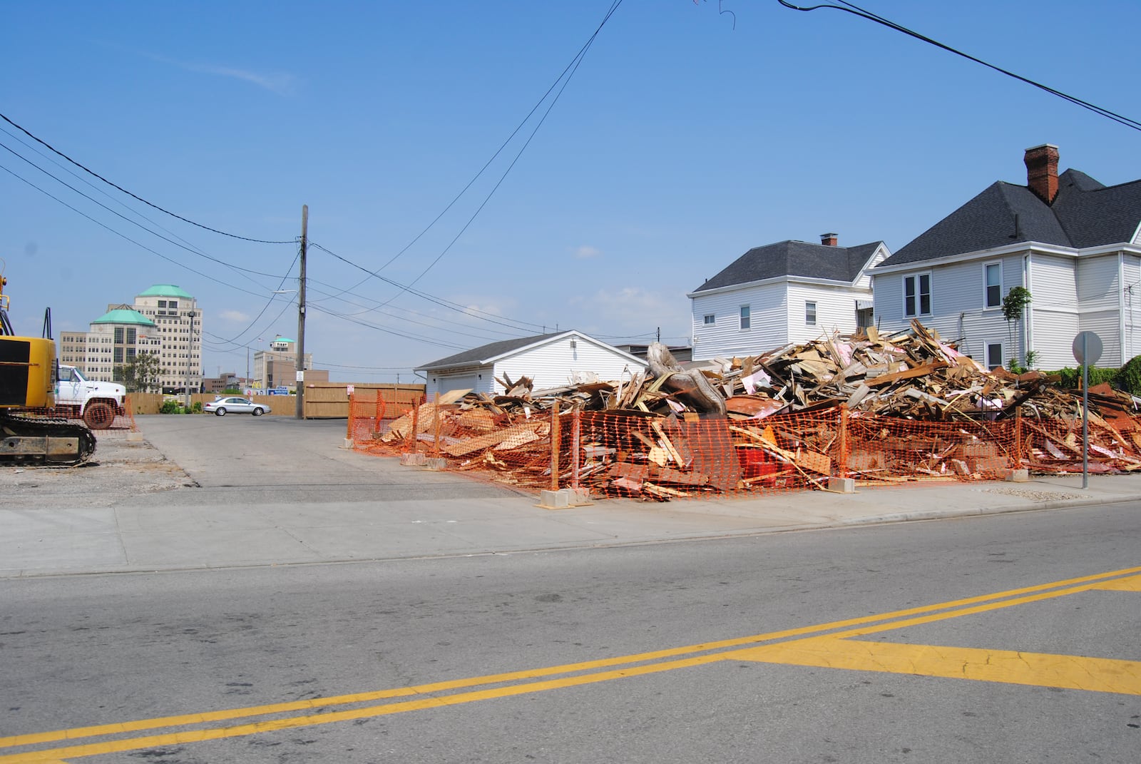 Hard Times at 25 S. 7th St., has been demolished. 