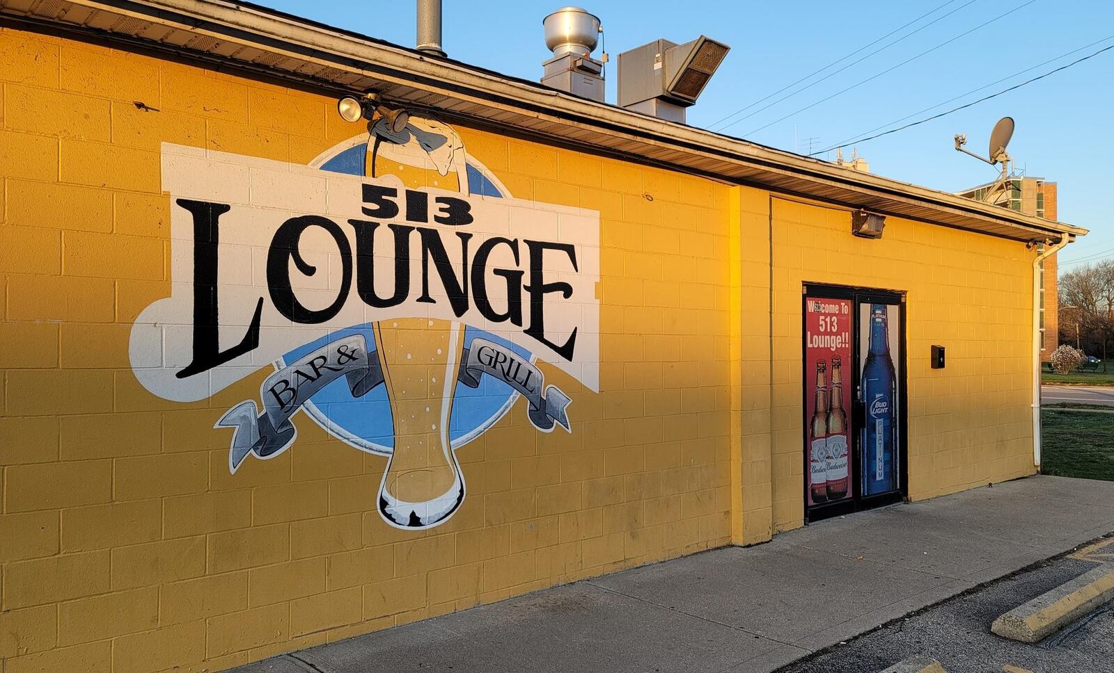 The 513 Lounge in Hamilton on Monday, March 29, 2021. NICK GRAHAM / STAFF