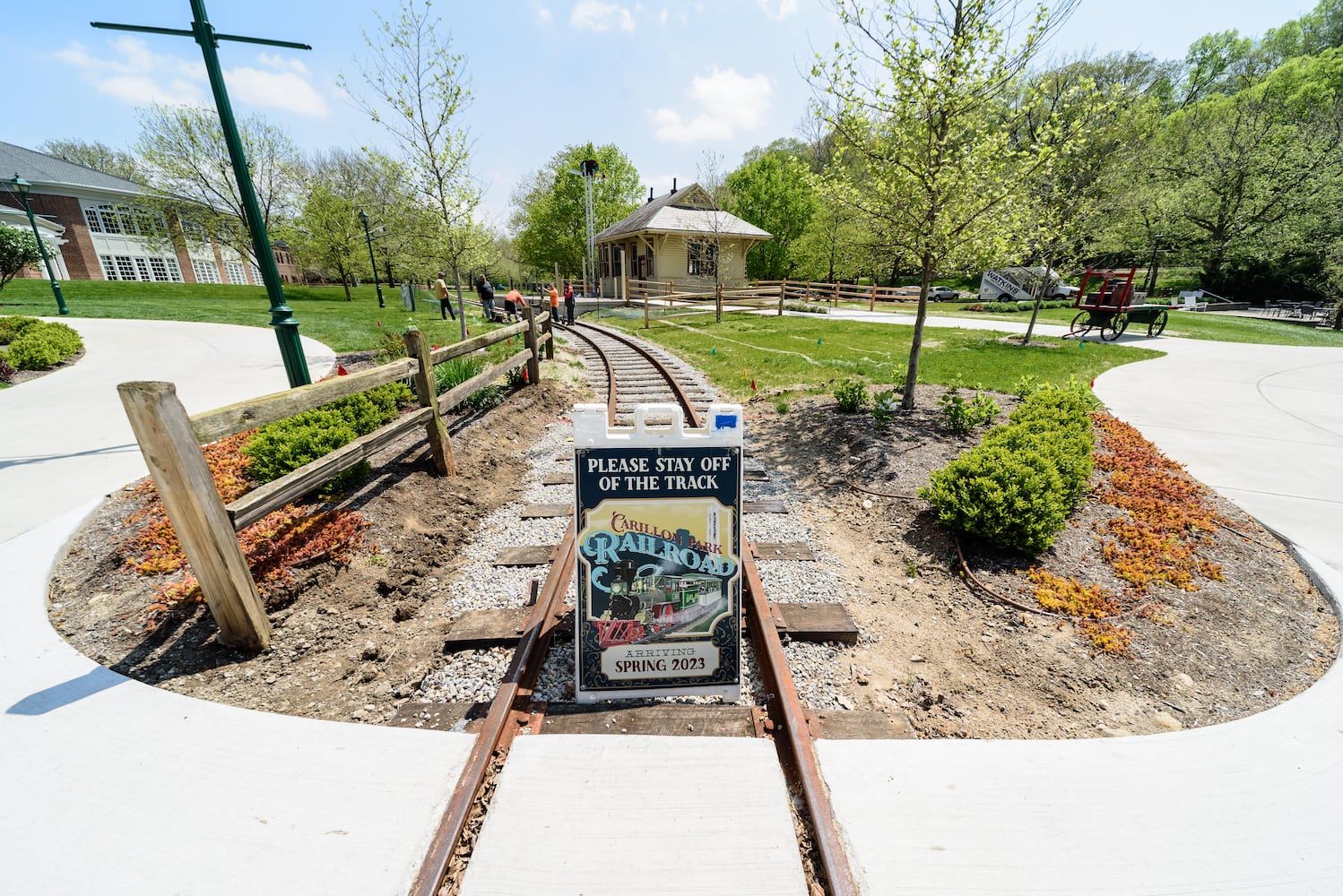 PHOTOS: A sneak peek at the new Carillon Park Railroad