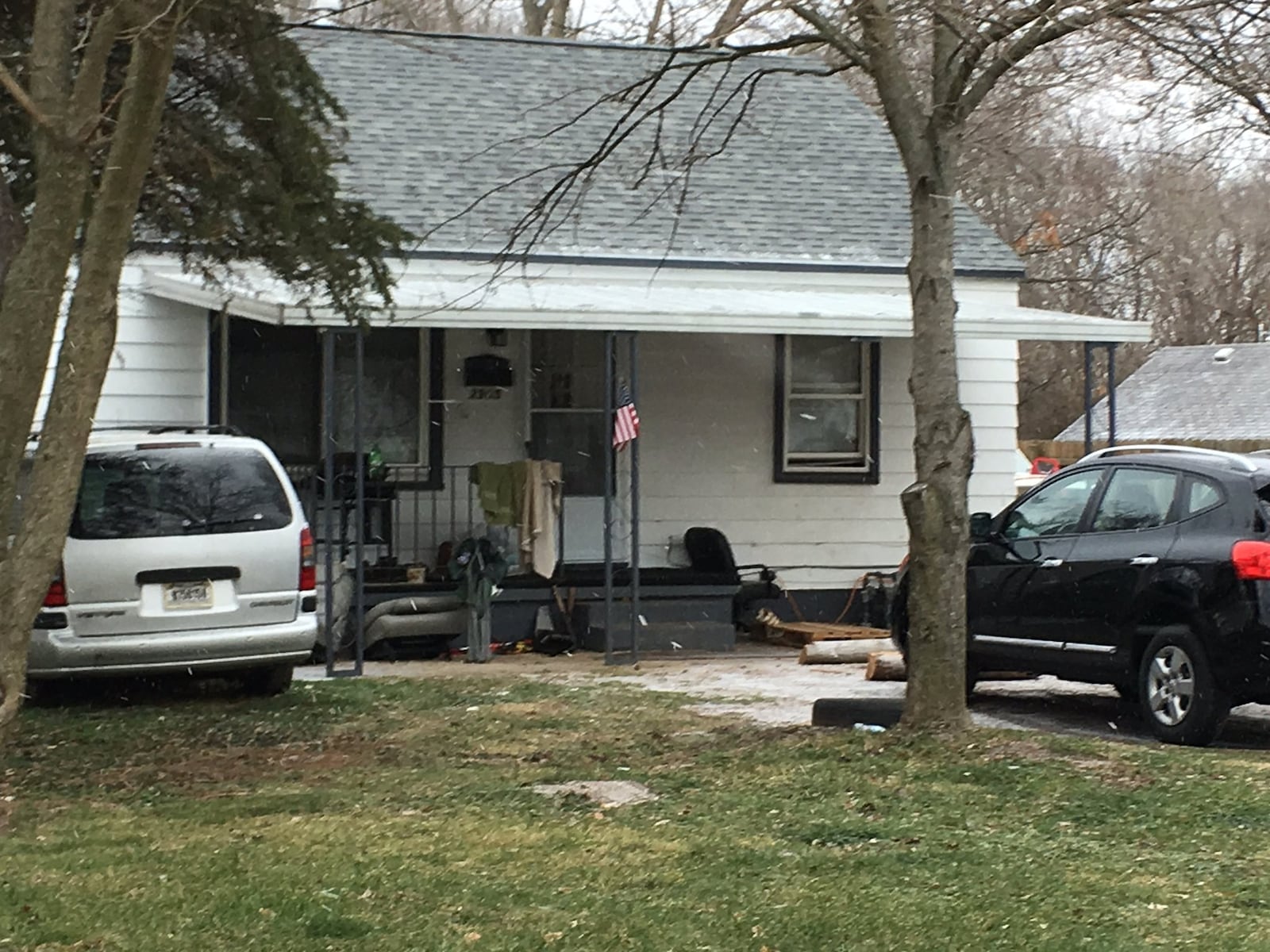 The Middletown home where Gregory Orona Jr. is accused of shooting and killing his wife on Saturday, Dec. 17, 2016. ED RICHTER / STAFF