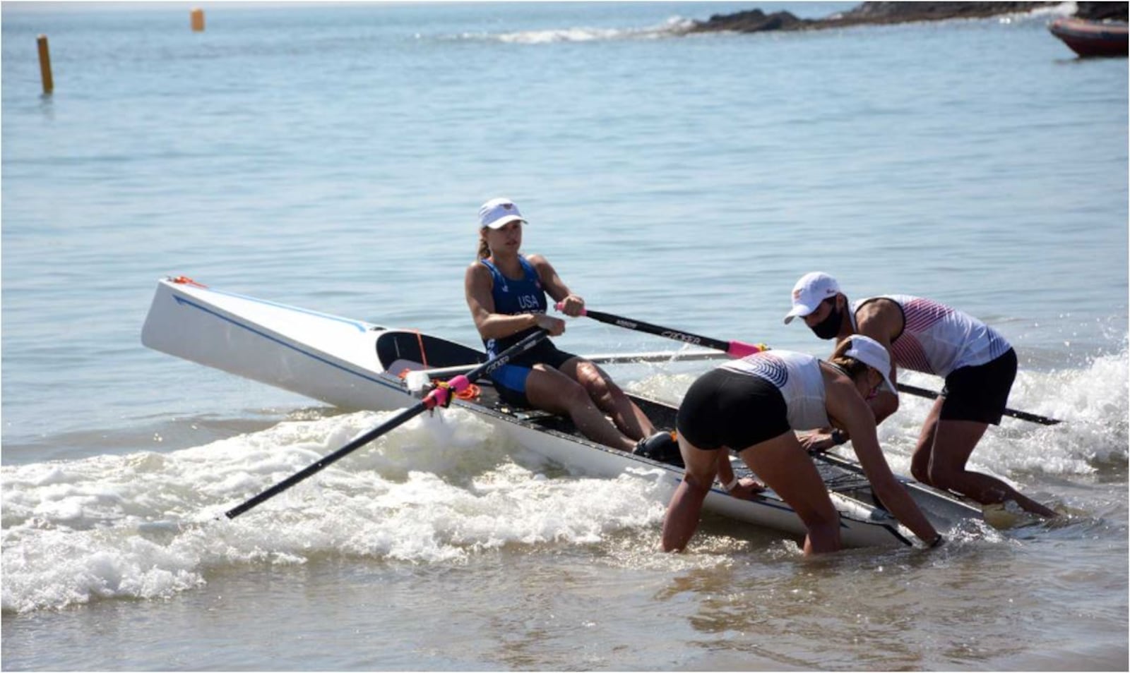 Local rower Cassidy Norton, with the Great Miami Rowing Center, placed third in preliminaries of the World Rowing Beach Sprint Finals in Portugal. Contributed