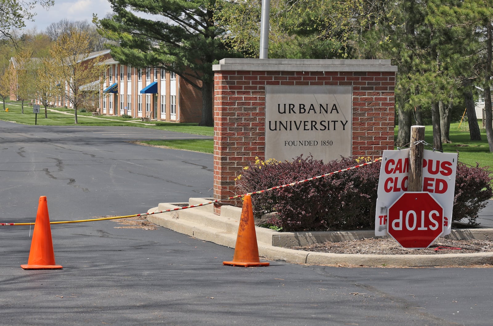 The old Urbana University campus has been listed for sale. BILL LACKEY/STAFF