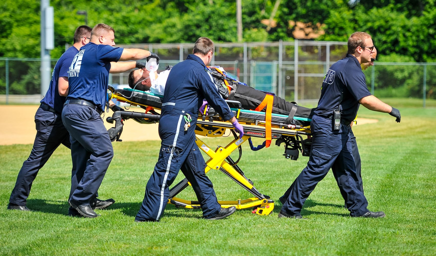 Hamilton police holds active shooter training at Hamilton High