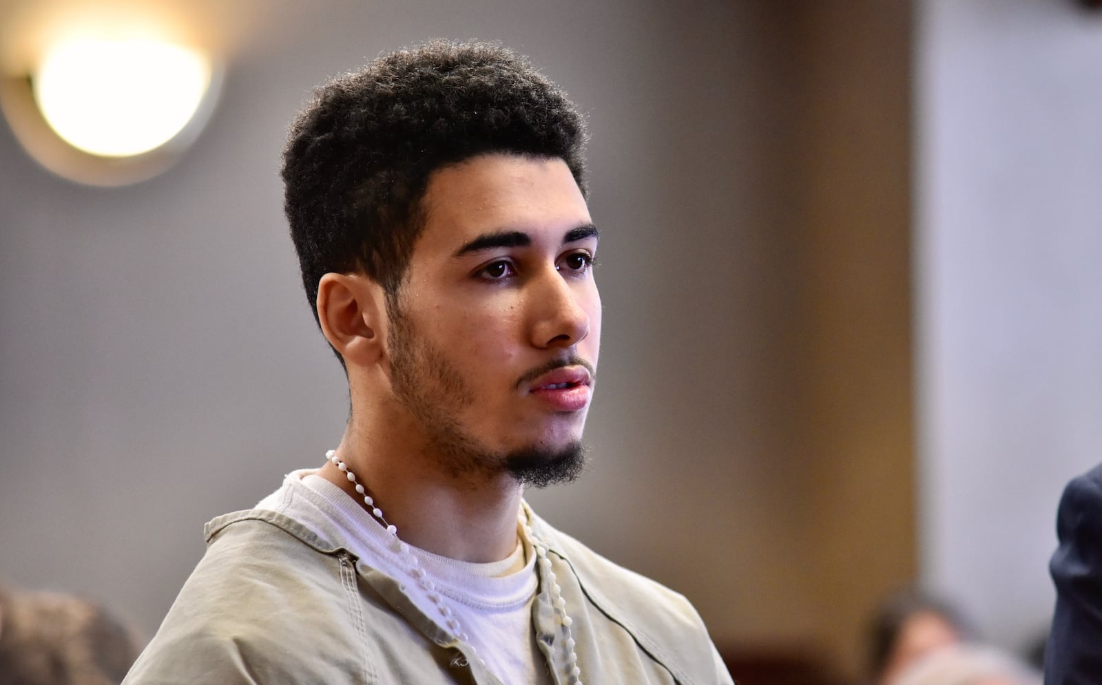 Camron Pawlowski, 17, pleaded guilty Tuesday in Butler County Common Pleas Court to involuntary manslaughter and other felonies for the shooting death of Michael Stewart in Hamilton in October. NICK GRAHAM/STAFF