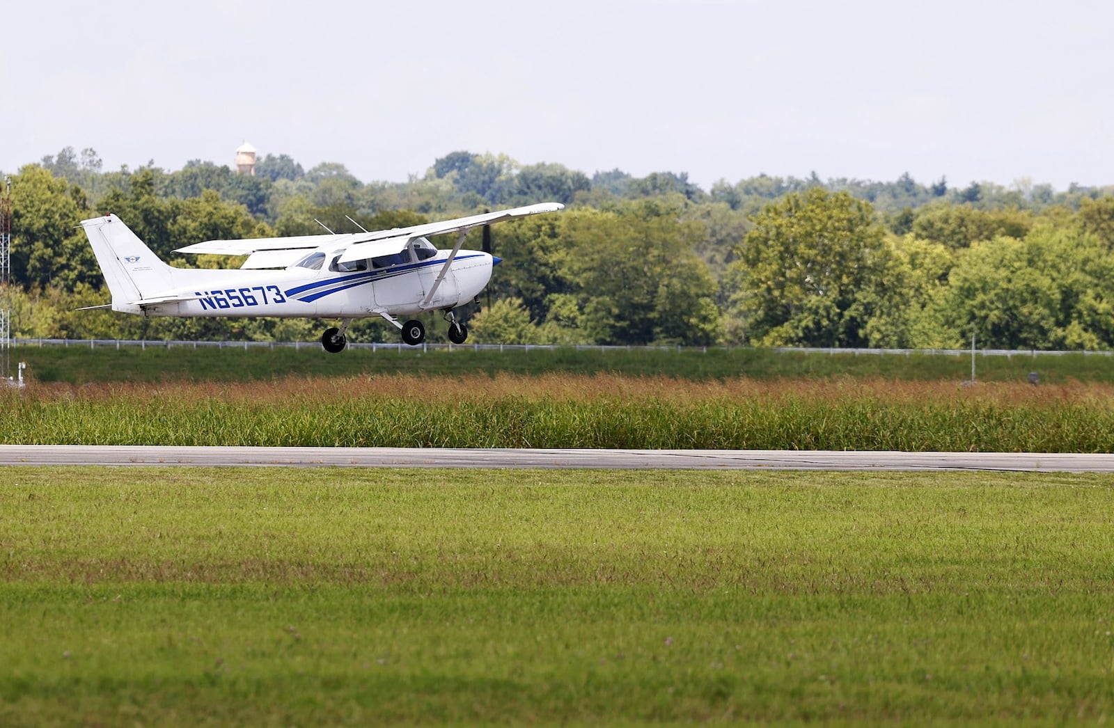 The Butler County Finance Authority will be working at the intersection of real estate, public finance, economic development and placemaking, said authority CEO Joshua Smith. He wants to create working groups, including one to analyze Butler County's three airports in Hamilton, Middletown and Oxford. He said they "are very unique assets" and would like to explore advance air mobility which he believes is suited for the Middletown (pictured) and Oxford airports. He said they could have commercial regional jets at the small airports and "that would be an asset to not only businesses, but residents, in Butler County.” NICK GRAHAM/STAFF