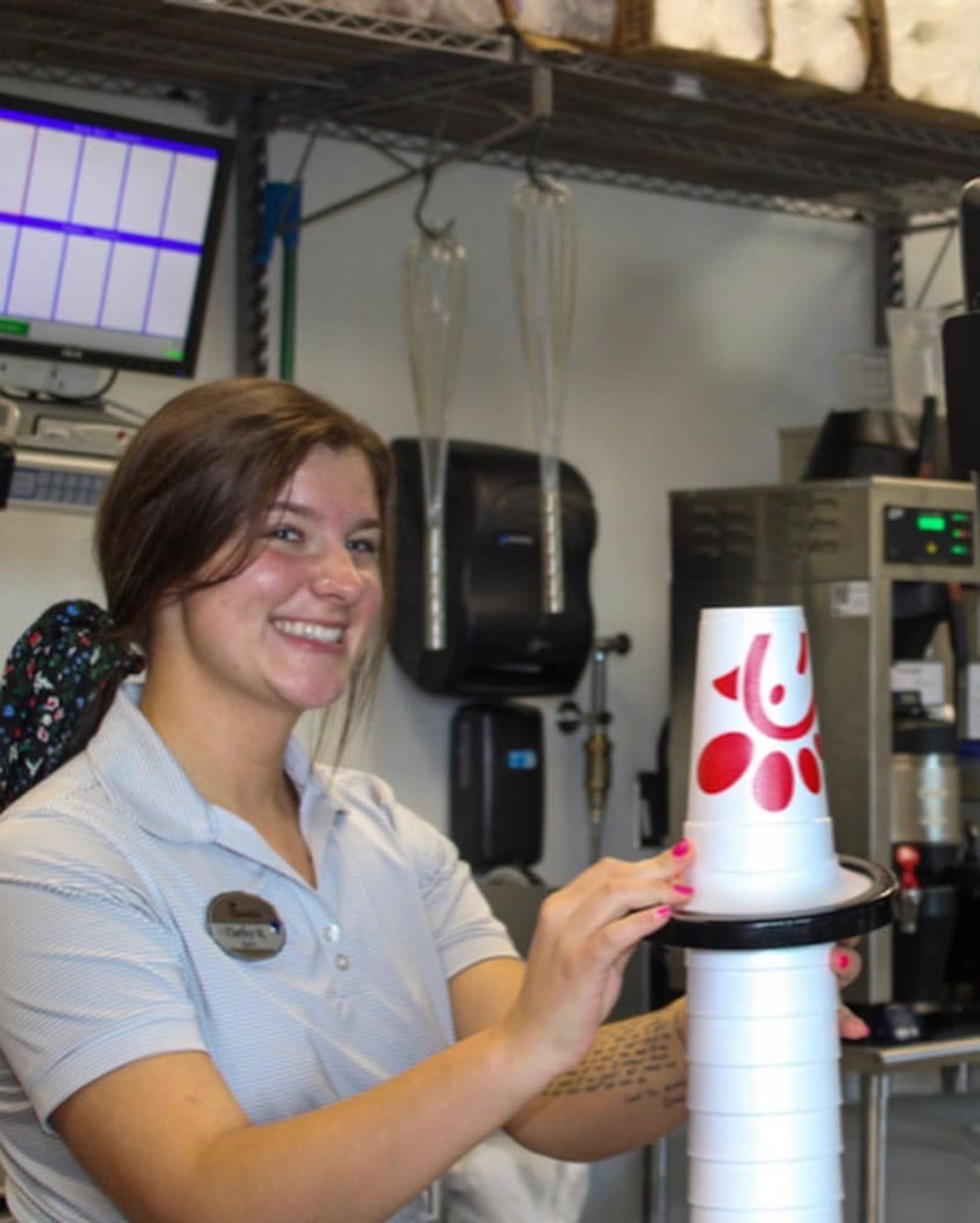 Bridgewater Falls Chick-Fil-A reopened on July 25, some 3-1/2 months after closing for remodeling construction of its restaurant. FACEBOOK/PROVIDED