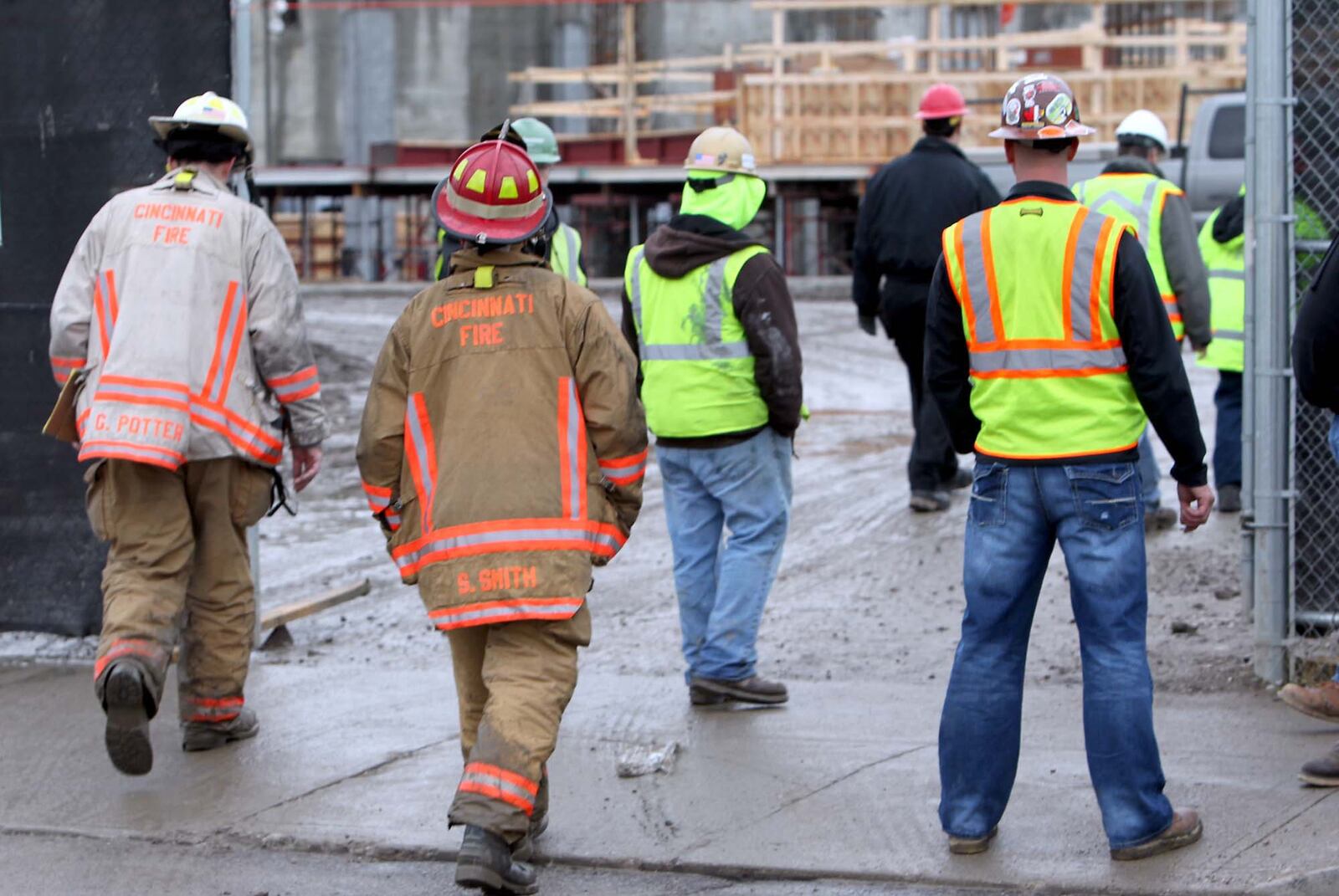 Thirteen workers were hurt in the early morning of Jan. 27, 2012, when the Cincinnati casino floor collapsed while under construction. 