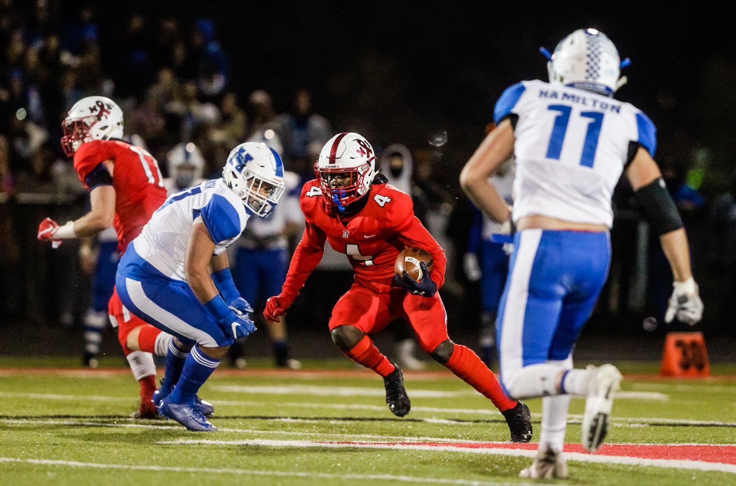 Fairfield beats Hamilton in first round of football playoffs